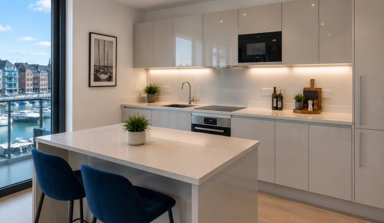 Modern Marina Apartment Image 3