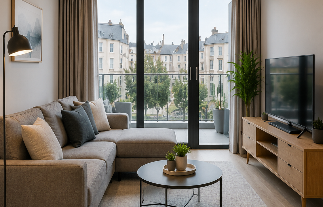 Modern Two-Bed Apartment Image 2